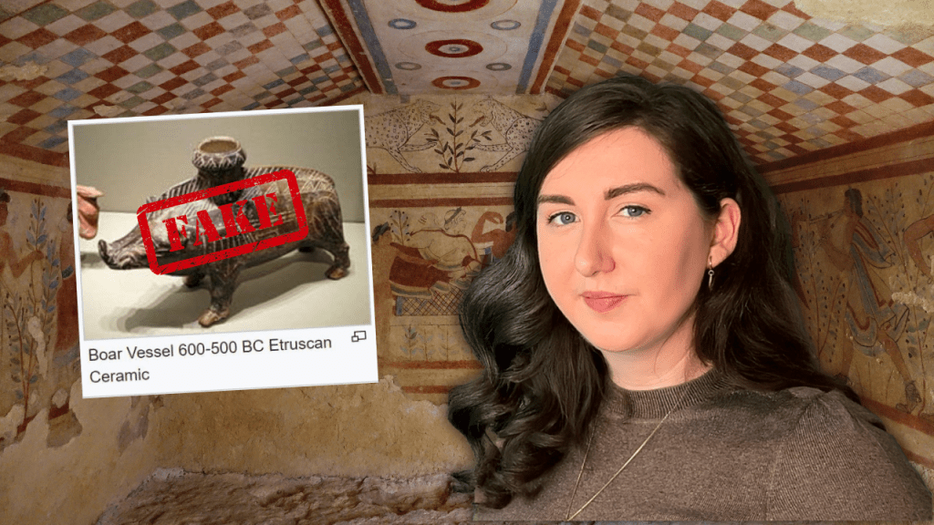 This Ancient Etruscan Boar Vessel is a Modern&nbsp;Forgery?!
